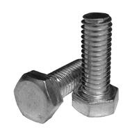 HCS5161M400 5/16"-18 x 1" Hex Cap Screw, Coarse, Monel 400